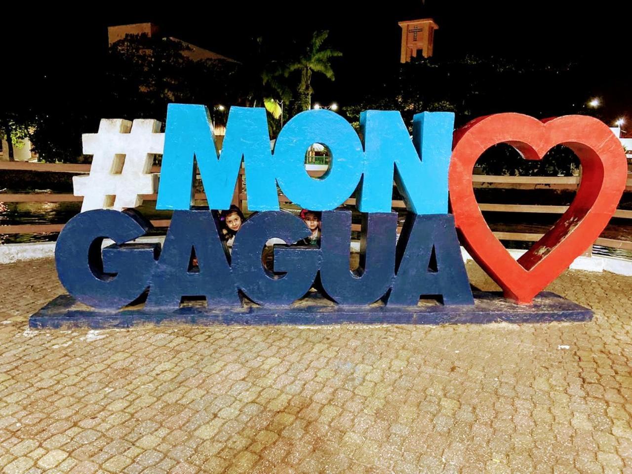 Ap Padrao Pe Na Areia Centro Top Монгагуа Экстерьер фото